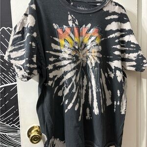 Large KISS Tie-Dye T-Shirt